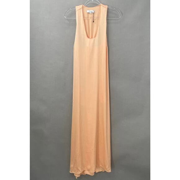30. Rosetta Getty Maxi Dress Womens 12 Soft Girl Ballet Swiftie Quiet Luxury - Picture 4 of 10